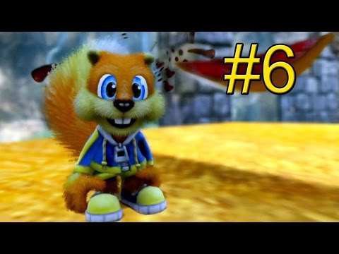 Видео: Conker Live and Reloaded {XBox} часть 6 — Великий ДерьмоДемон