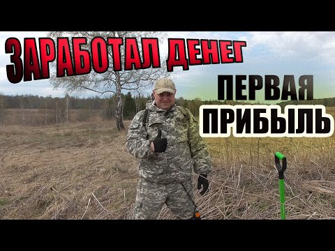 Видео: Накопал денег.Первый заработок на КОПе
