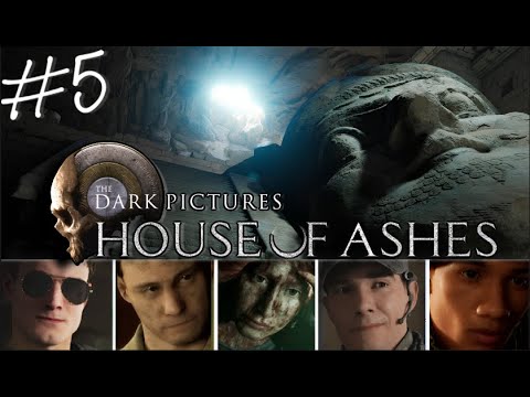 Видео: КАК ВЫЖИТЬ В ДРЕВНИХ РУИНАХ С МОНСТРАМИ?! ♦ The Dark Pictures: House of Ashes┃Часть 5
