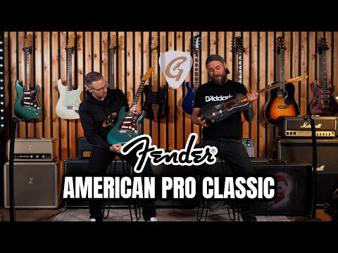 Видео: Первый взгляд на Fender American Pro Classic Strat & Tele