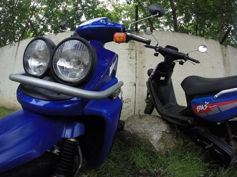 Видео: Краткий обзор-Yamaha BWS 50