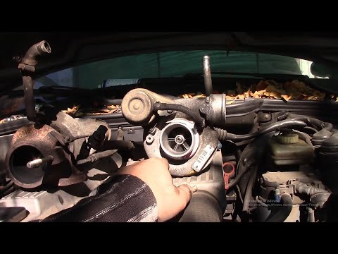 Видео: BMW E36 325TDS Замена турбины TD04 1-G5 на GARRET  M51D25