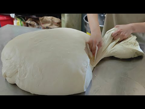 Видео: Приготовление классического теста для круассанов с кремовой начинкой-тайваньская уличная еда