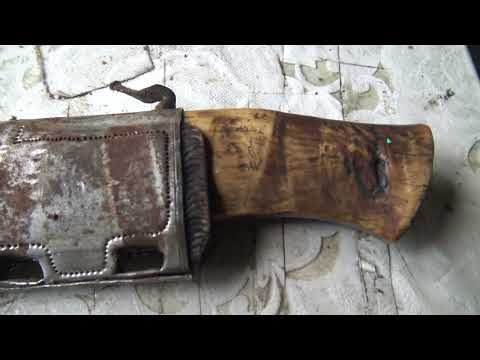 Видео: Нож старого эвенка. С дядей Толей по Арге, хорошо в тайге! Часть 4-1а. Видео 4К