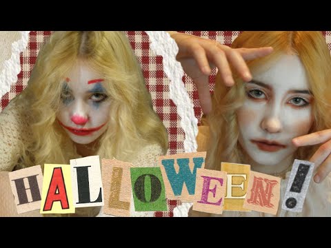 Видео: ПЯТЬ WEIRD МАКИЯЖЕЙ НА ХЭЛЛОУИН от белой вороны! UNCANNY VALLEY, JOKER, PORCELAIN DOLL &???