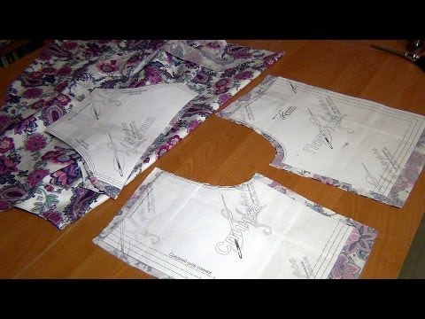 Видео: Как кроить платье с юбкой "солнце"