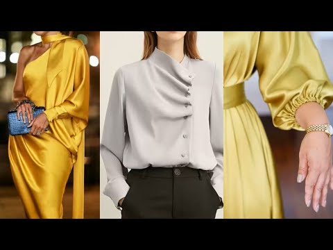 Видео: ЭЛЕГАНТНАЯ ОДЕЖДАСАМЫЙ // БЛАГОРОДНЫЙ И РОСКОШНЫЙ ШЕЛК