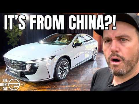 Видео: Предварительный просмотр Mazda 6e — новый электромобиль в Австралии в 2026 году