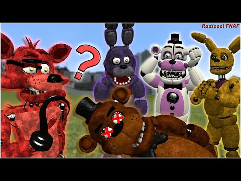 Видео: [GMOD FNAF] Пулеметчик мертв!