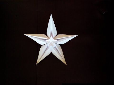 Видео: 🌟Красивая звезда оригами, Beautiful origami star