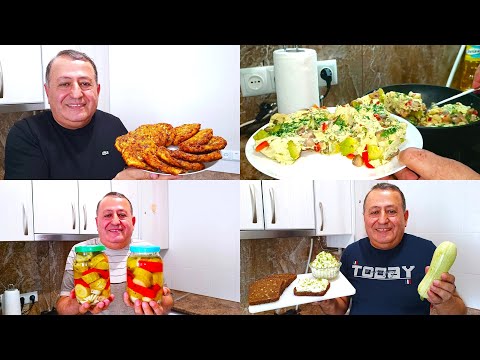 Видео: КАБАЧКИ ЧЕТЫРЕ РЕЦЕПТА! Один Вкуснее Другого!