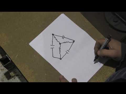 Видео: Как подключить асинхронный  электродвигатель что бы стал генератором.