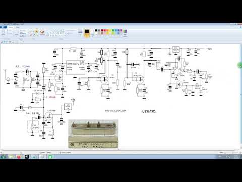 Видео: Модификация схемы АМ приемника наблюдателя для 3,1 Мс  Немного АФУ, пассивное и активное питание.