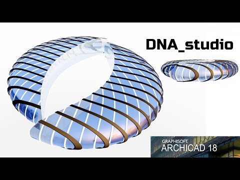 Видео: ArchiCAD 18.Инструмент морф.(Morph)