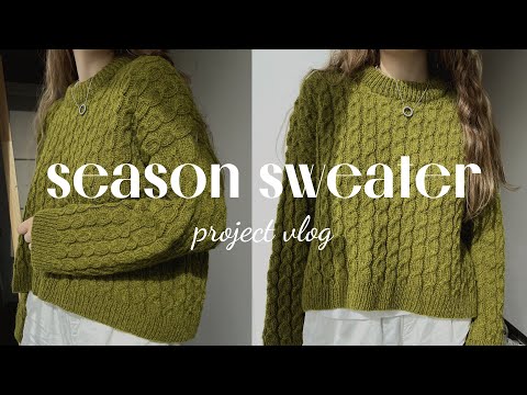 Видео: сезонный свитер от Ullen Knitwear | видеоблог о вязании