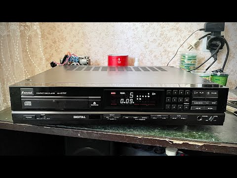 Видео: Sansui CD-a707 (обзор, профилактика)