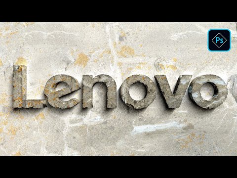 Видео: Каменный текстовый эффект в Photoshop - Уроки Photoshop
