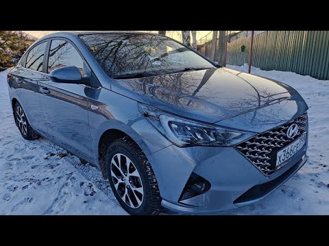 Видео: Тест обогрева лобового стекла на Hyundai Solaris в -26/ полезные накладки в салон