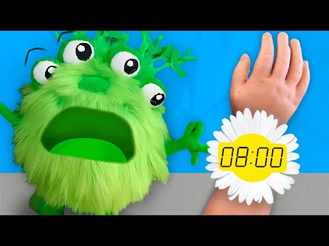 Видео: УЧИМСЯ ПОНИМАТЬ ВРЕМЯ ПО ЧАСАМ | Мультики для детей