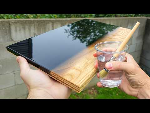 Видео: Вы не поверите! Шпаклевка для дерева больше не используется для придания блеска фанере.