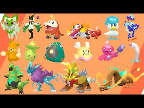 Видео: ВСЕ покемоны 9-го поколения Pokedex