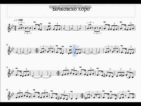 Видео: Бачковско хоро в С строй