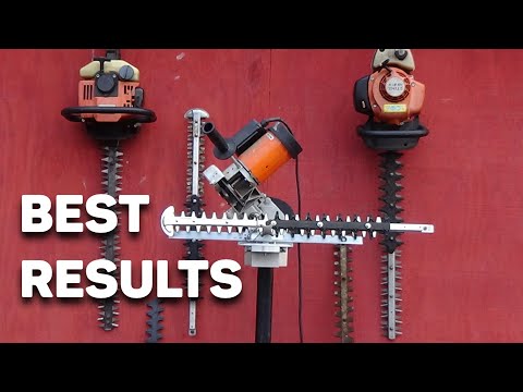Видео: Заточка лезвий кустореза с помощью Stihl USG по сравнению с лезвиями, имеющимися на вторичном рынке.