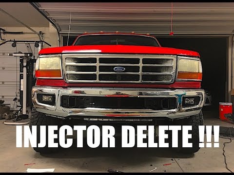 Видео: СНЯТИЕ ИНЖЕКТОРА OBS 7.3 POWERSTROKE