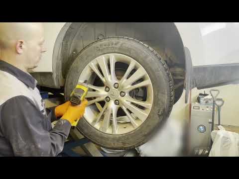 Видео: Процедура регулировки стояночного тормоза Lexus RX350 RX450h 2010-2015 гг.