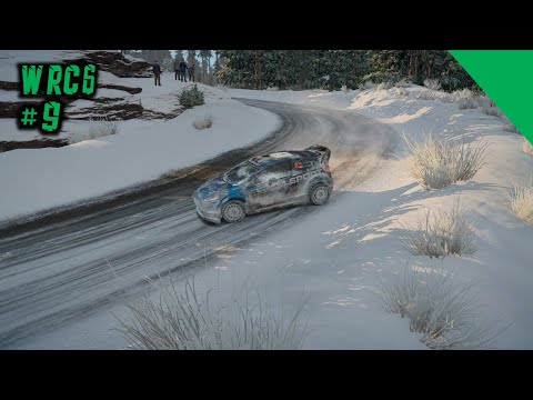 Видео: Снежные зарубы в WRC - WRC6 - Прохождение #9