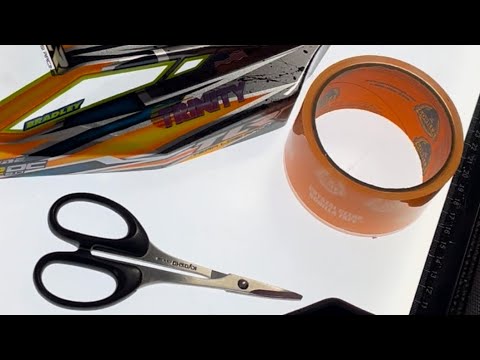 Видео: Вырезаем корпус радиоуправляемой машинки. До или после покраски. Что лучше?