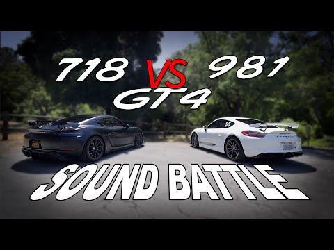 Видео: Будут ли выхлопные трубы над осью звучать так же хорошо, как и 981 GT4?