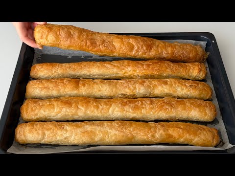 Видео: Те, кто не умеет раскатывать тесто, вам сюда 👆❗ Просто МУКА + КИПЯТОК, зеленые кабачки.