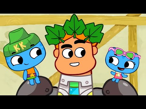 Видео: Гигантская проблема 🦍 — Котики, вперед! — Серия 75 — Развивающий мультик о котятах