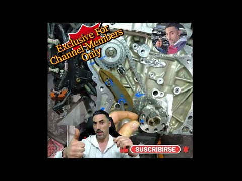 Видео: Цепь газораспределительного механизма двигателя N57 X5 E70, настройка шаг за шагом