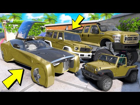 Видео: УГНАЛ КУЧУ ЗОЛОТЫХ ЧИТ ТАЧЕК И ОГРОМНЫЙ МОНСТР ТРАК У МАЖОРА ЗА 180 СЕКУНД! БИТВА ВОРОВ В ГТА 5!