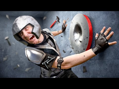 Видео: Сбежать из Магнитной Тюрьмы, надев Металлический Костюм