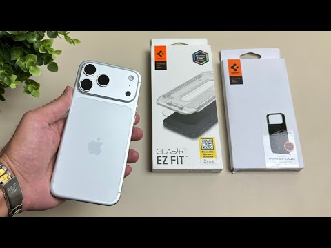 Видео: Защитная пленка Spigen EZ Fit и чехол Spigen Enzo Aramid T!!! | iPhone 17 Pro Max