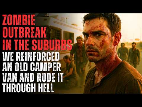 Видео: ВСПЫШКА ЗОМБИ В ПРИГОРОДАХ: Мы укрепили старый кемпер и проехали на нём через ад