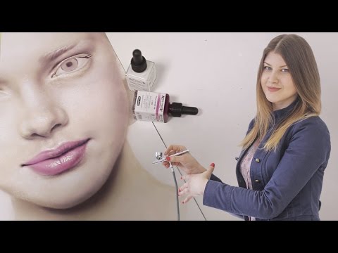 Видео: Обзор Мастер-Класса на тему "Женский портрет" в школе аэрографии «Арт-Техника»