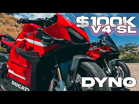 Видео: Ducati V4 Superleggera за 100 тысяч долларов против V4R, битва на динамометре
