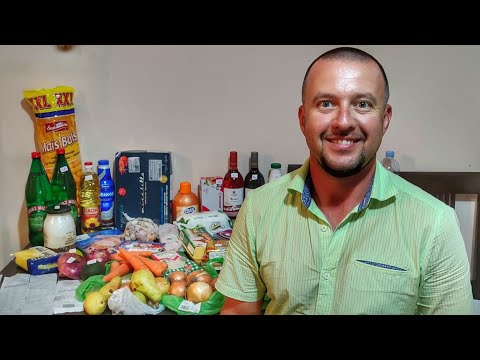 Видео: Цены в Черногории Будва на еду в супермаркетах