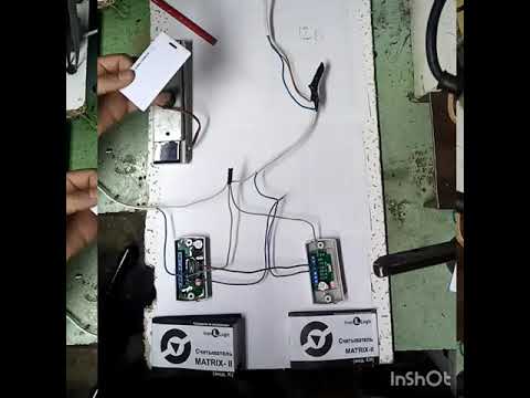 Видео: Контроллер и считыватель matrix ll