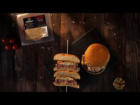 Видео: Бургер с мраморной говядиной PRIMEBEEF 🤤🔥