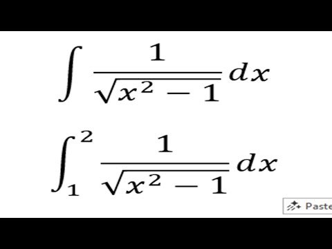 Видео: Тригонометрическая подстановка с секансом, упрощенная для начинающих