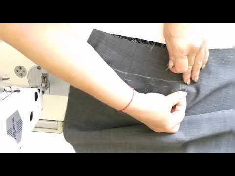 Видео: Как пошить мужские брюки. Технология пошива брюк.