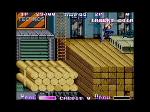 Видео: прохождение Double Dragon II   The Revenge (ARCADE)