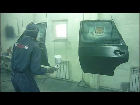 Видео: Покраска двух дверей Подробное видео