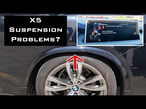 Видео: Проблемы с пневматической подвеской на вашем BMW X5 F15? Обязательно посмотрите!