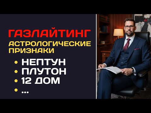 Видео: ГАЗЛАЙТИНГ и насилие в отношениях: Опасные манипуляции Нептуна и Плутона в синастрии